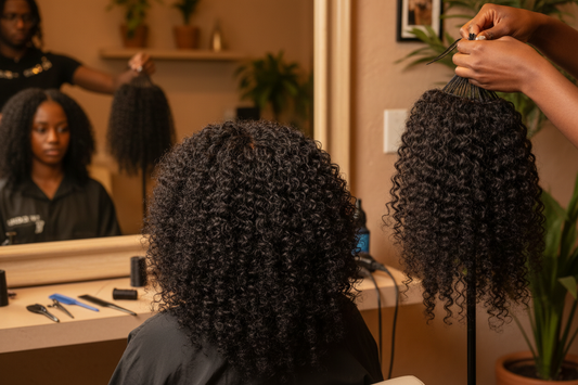 Comment poser poser un tissage ?