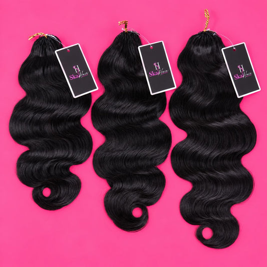 Feather Crochet ~ Body wave