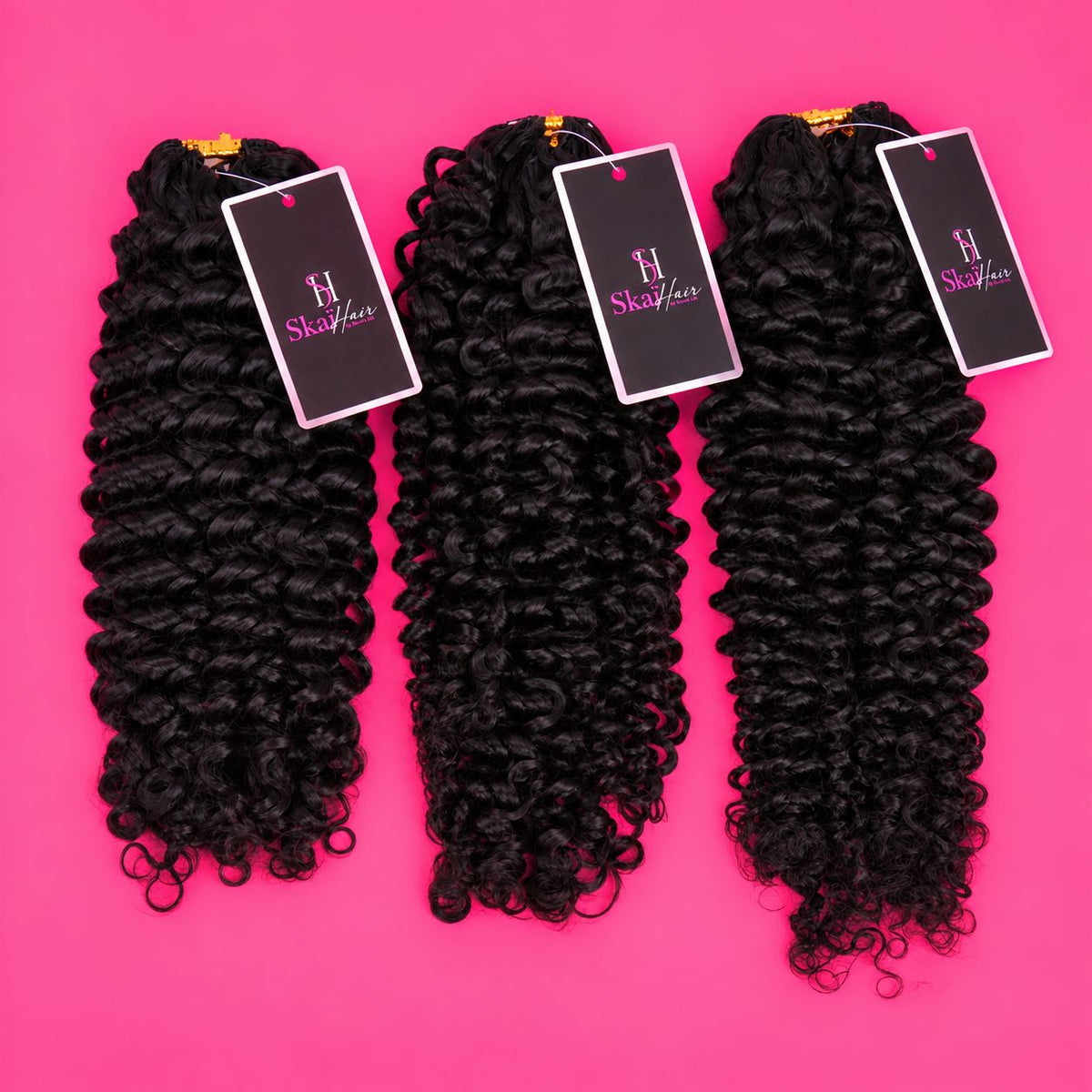 Feather Crochet ~ Deep Curly